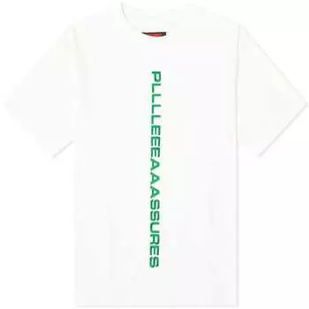 Футболка Pleasures Drag Heavyweight, белый