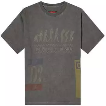 Футболка Pleasures Evolution Heavyweight T-Shirt, черный