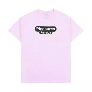 Футболка Pleasures Fanclub T-Shirt, розовый