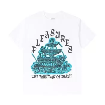 Футболка Pleasures Fountain Белая