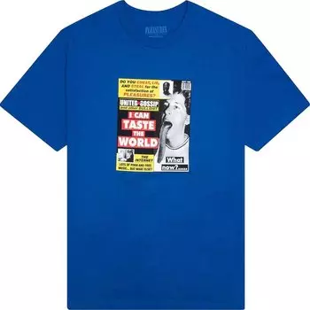 Футболка Pleasures Gossip T-Shirt 'Royal Blue', синий