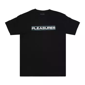 Футболка Pleasures Hackers Черная