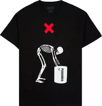 Футболка Pleasures Heavy T-Shirt 'Black', черный