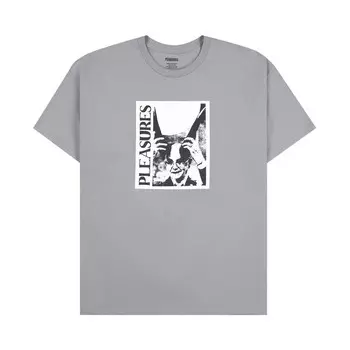 Футболка Pleasures Horny T-Shirt Ice Grey, серый