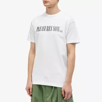 Футболка Pleasures LLC, белый