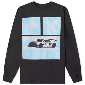 Футболка Pleasures Long Sleeve Drive Tee