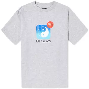 Футболка Pleasures Notify T-Shirt, серый