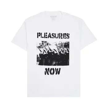Футболка Pleasures Nuns T-Shirt 'White', белый