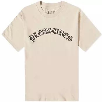 Футболка Pleasures Old E с логотипом