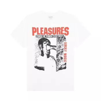 Футболка Pleasures Punish 'White', белый