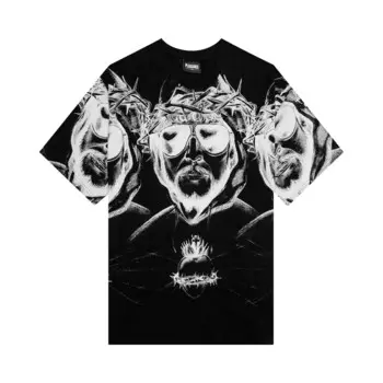 Футболка Pleasures Release Черная