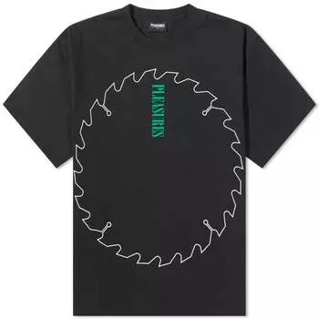 Футболка Pleasures Saw Heavyweight, черный