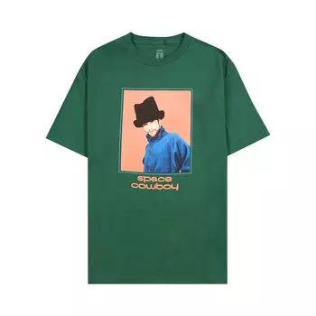 Футболка Pleasures Space Cowboy Зеленый охотник