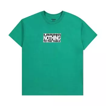 Футболка Pleasures Table Зеленая