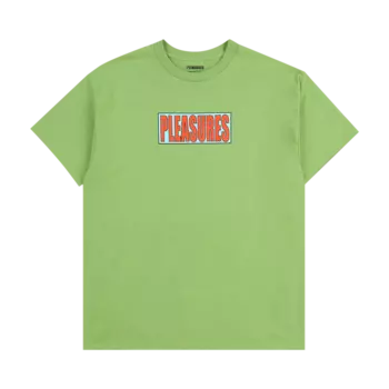 Футболка Pleasures Thirsty 'Kiwi', зеленый