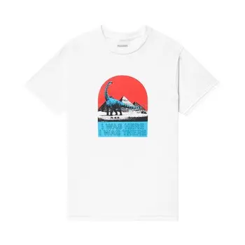 Футболка Pleasures Туристическая Белая