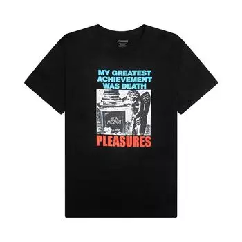 Футболка Pleasures Wolfie T-Shirt 'Black', черный