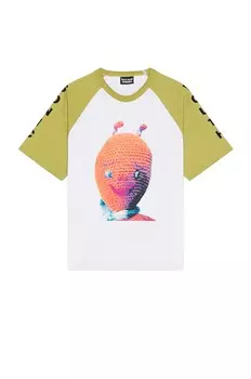 Футболка Pleasures X Sonic Youth Alien T-shirt, белый