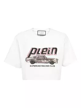 Футболка Plein Car Philipp Plein, белый