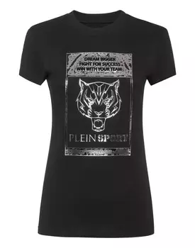 Футболка Plein Sport Shirt Tiger, черный