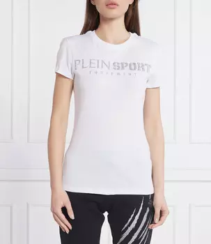 Футболка Plein Sport slim fit, белый