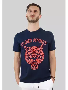 Футболка Plein Sport, темно-синий
