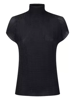 Футболка плиссе Issey Miyake, черный
