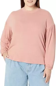 Футболка Plus Cider с длинными рукавами Madewell, цвет Misty Rose