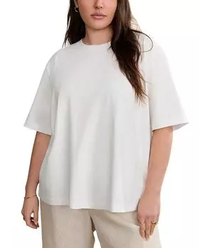 Футболка Plus Crosby Jenni Kayne, слоновая кость/кремовый