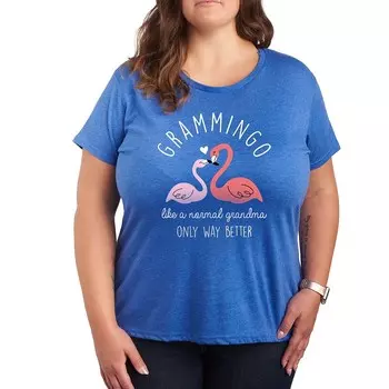 Футболка Plus Grammingo с рисунком Licensed Character, цвет Heather Royal Blue