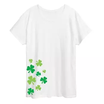 Футболка Plus с рисунком Shamrock Licensed Character, белый