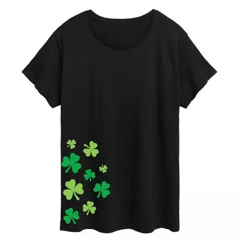 Футболка Plus с рисунком Shamrock Licensed Character, черный