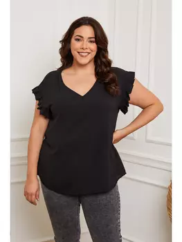 Футболка Plus Size Company Eglantine, черный