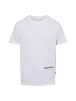 Футболка по кругу сзади G-Star Raw, белый