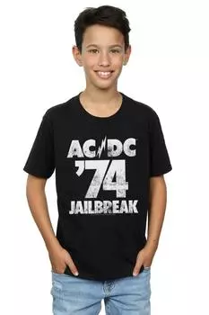 Футболка «Побег из тюрьмы 74» AC/DC, черный