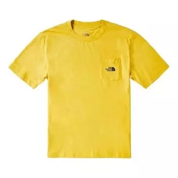 Футболка pocket logo t-shirt 'yellow' The North Face, желтый