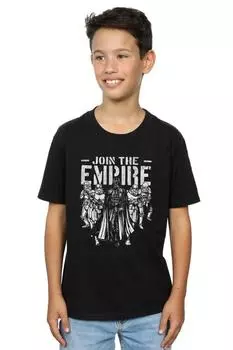 Футболка «Поддержите войска» Star Wars, черный