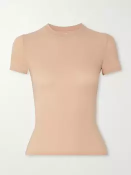 Футболка подходит всем — глиняный Skims, бежевый