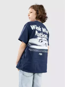 Футболка «Подмигни-Подмигни» Donut, синий