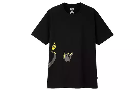 Футболка Pokemon X унисекс Uniqlo