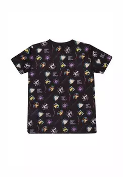 Футболка POKMON DISTORTION Pokemon, черный