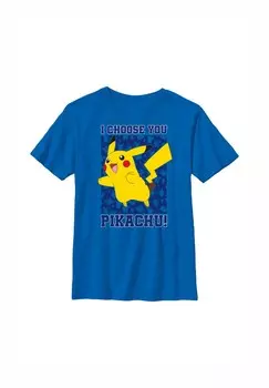 Футболка POKMON I CHOOSE YOU Pokemon, синий