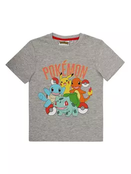 Футболка Pokmon, серый