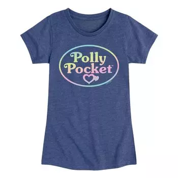 Футболка Polly Pocket с радужным логотипом для девочек 7–16 лет Licensed Character