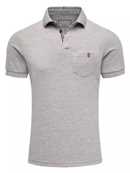 Футболка поло Amaci&Sons, серый