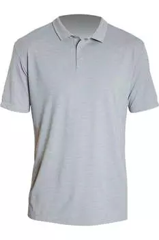 Футболка-поло ANETIK Low Pro Tech, цвет alloy heather