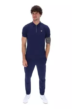 Футболка поло Anton из 100% хлопка Fila, синий