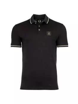 Футболка поло Armani Exchange, черный