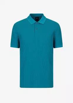 Футболка поло Armani Exchange, лазурный