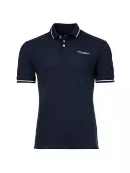 Футболка поло Armani Exchange, морской